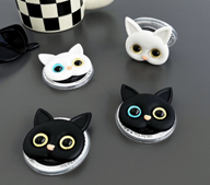 [해외] 마그네틱 이색 눈 고양이 스마트톡 거치대 DD-4