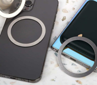 마그네틱 철판스티커 실버 원형자석 마그네틱자석 철판링