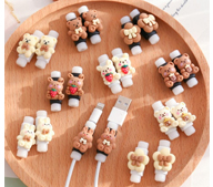 케이블캡 동물 보호캡 커버 20 개