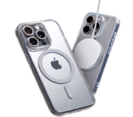 플렙 맥세이프 휴대폰 케이스 아이폰 갤럭시 변색방지 투명 마그네틱