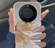 [해외] 아이폰케이스 반희만 적용 화웨이 Mate60 휴대전화 케이스 P60pro 신형 40E 여성